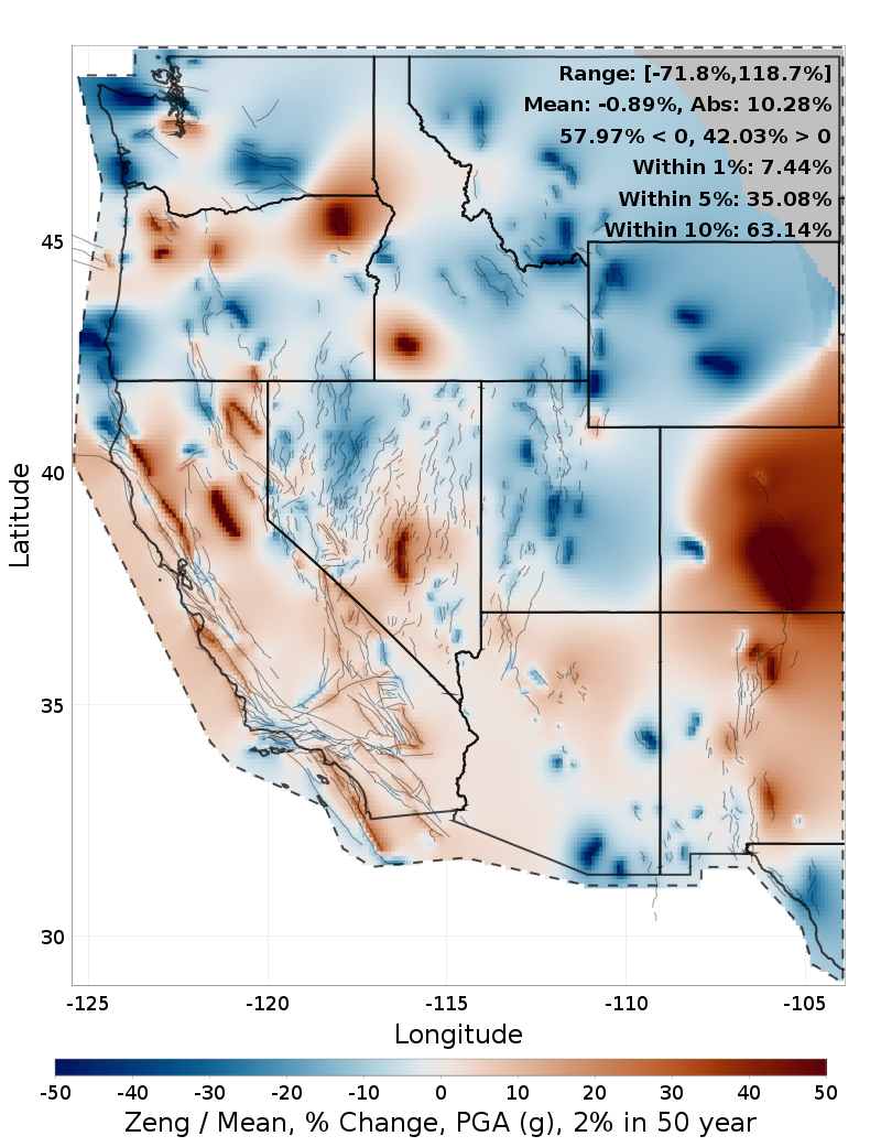 Percent Difference Map