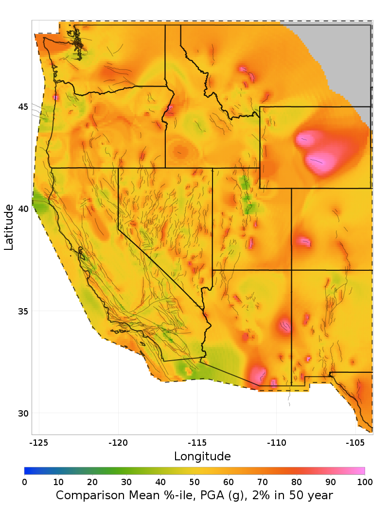 Mean Percentile Map