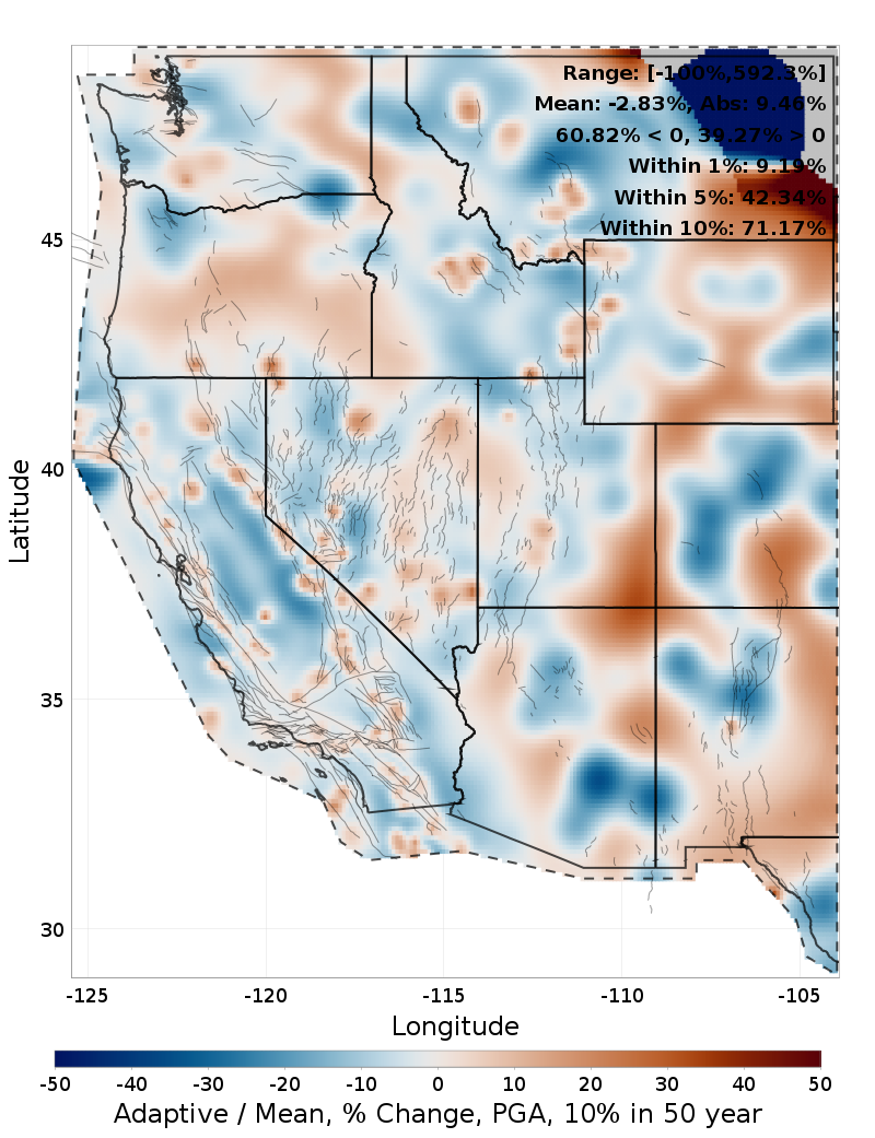 Percent Difference Map