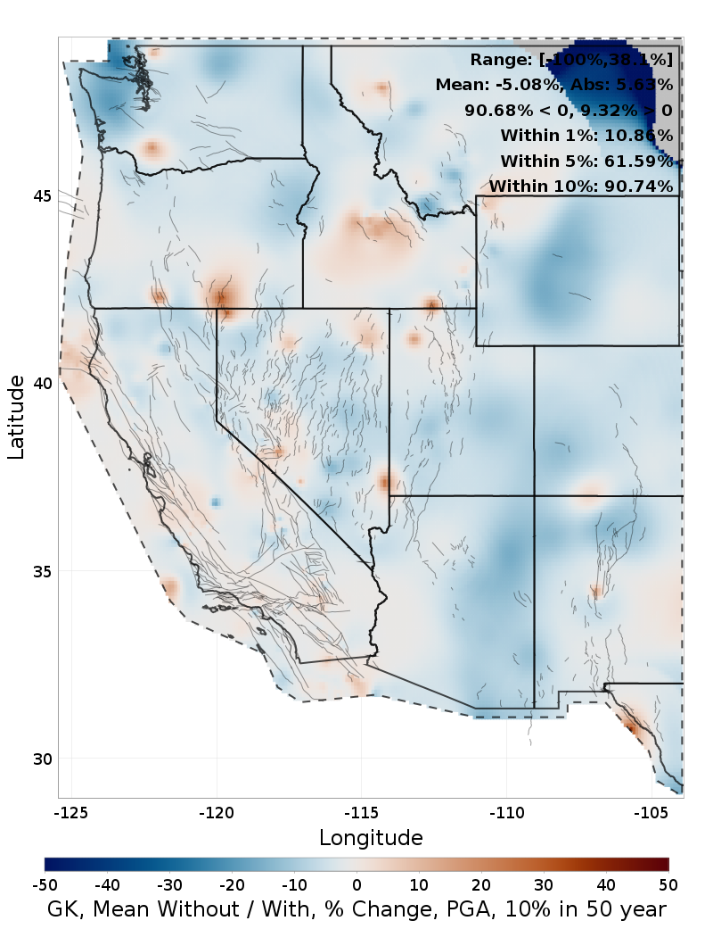 Percent Difference Map