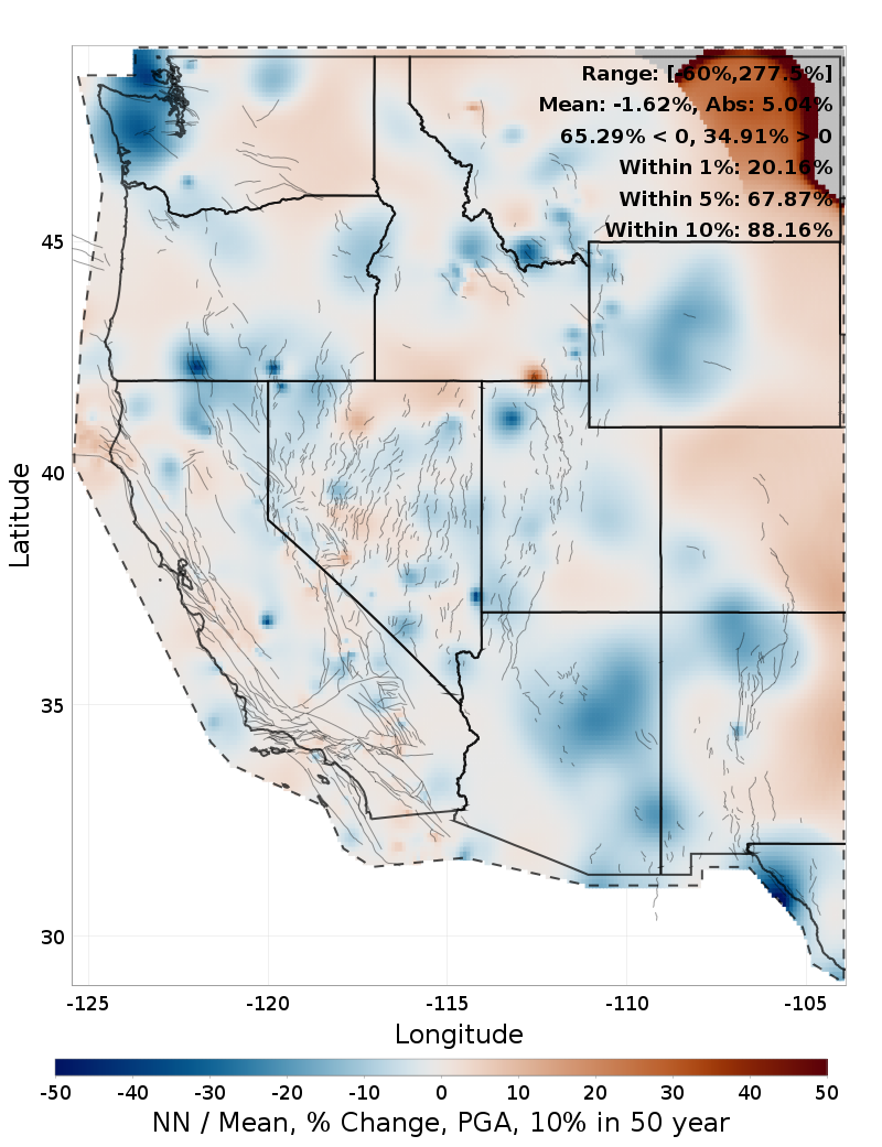 Percent Difference Map