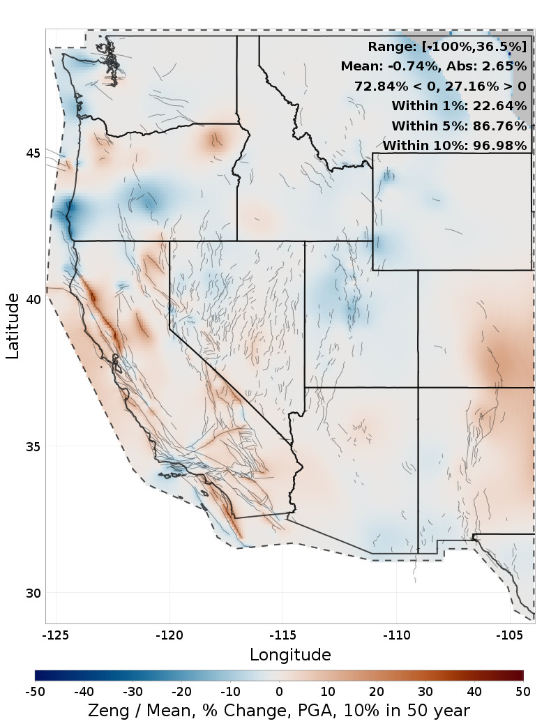 Percent Difference Map