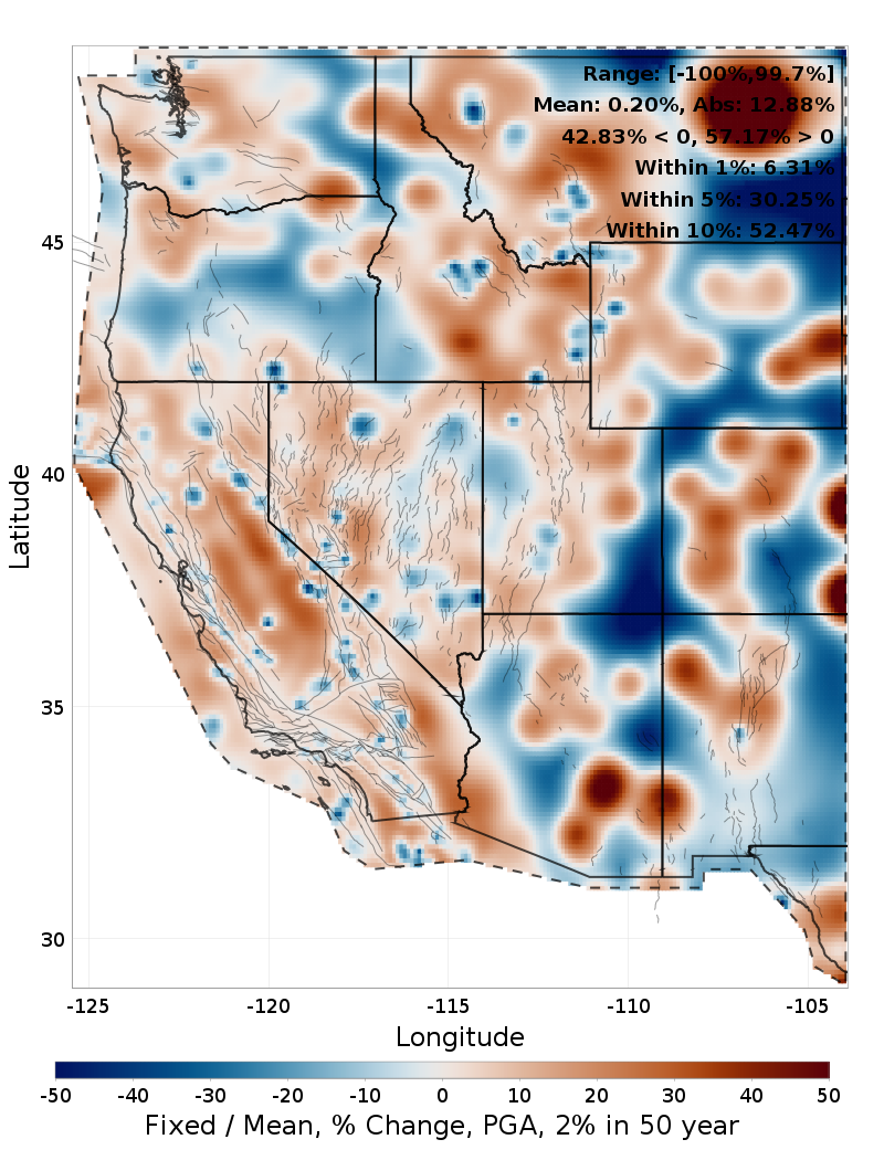 Percent Difference Map