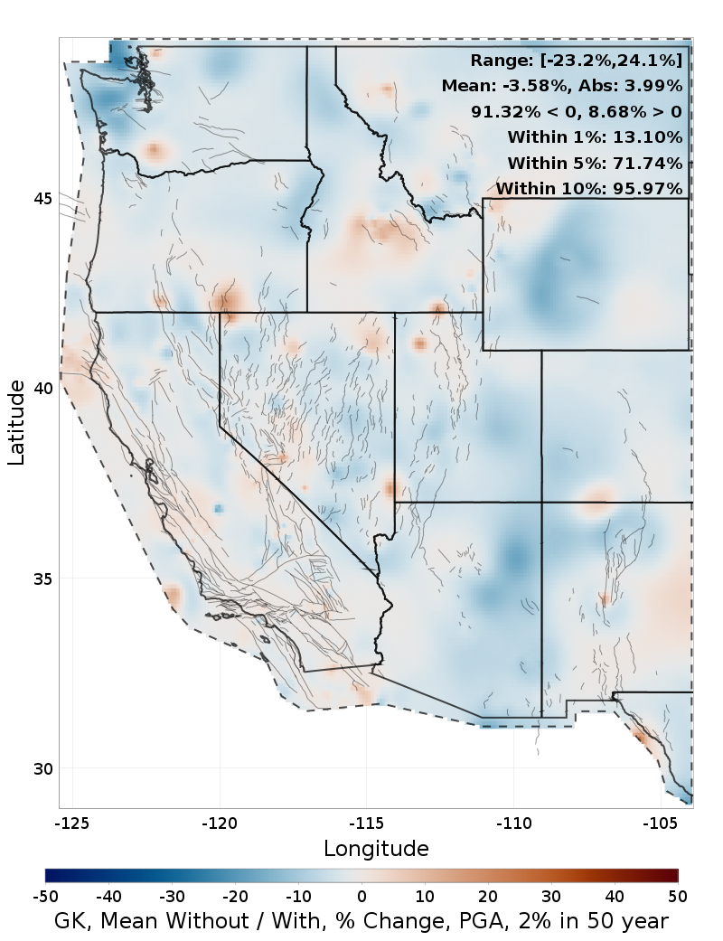Percent Difference Map